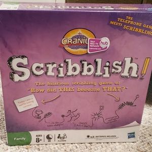 Brand new Cranium Scribblish Board Game